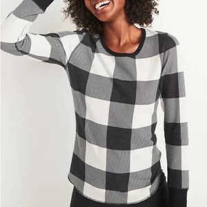 Buffalo Plaid Thermal Pajamas NWT